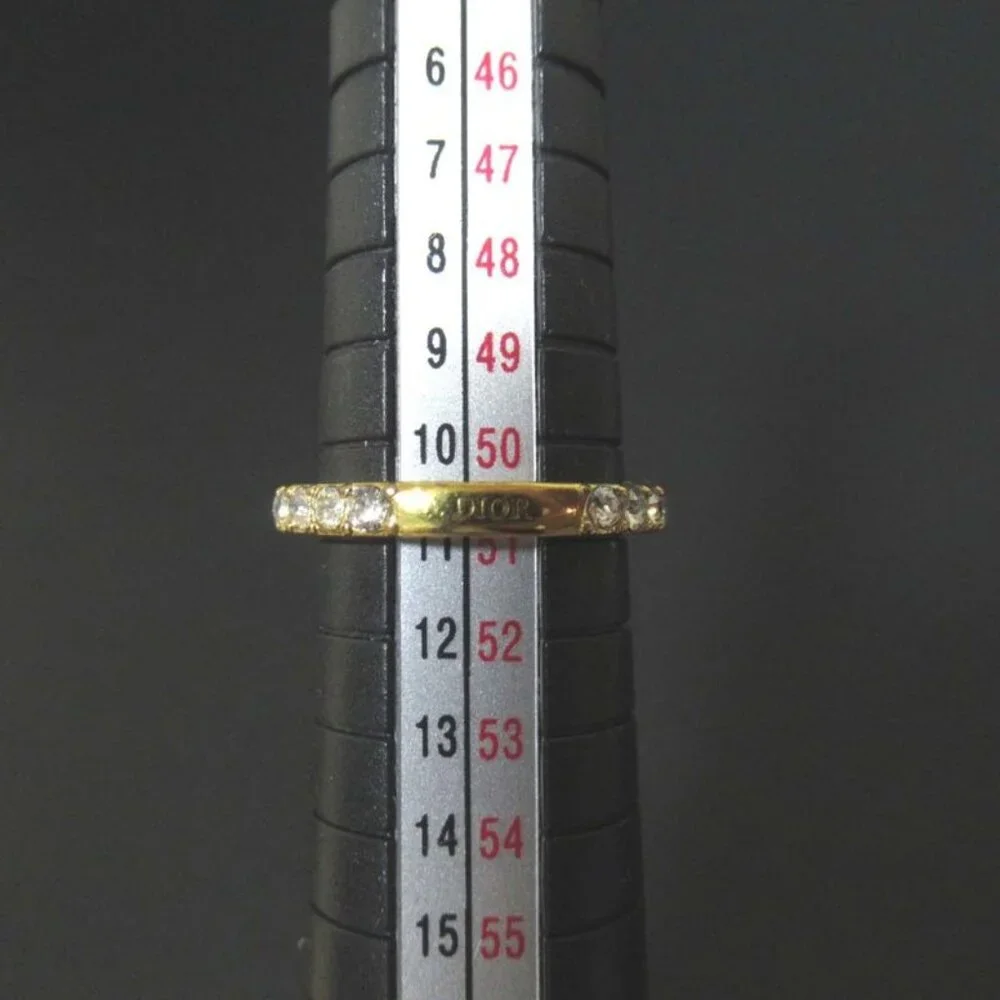 Christian Dior Dioevolution Ring S Size 11 Gold Color - Picture 5 of 6